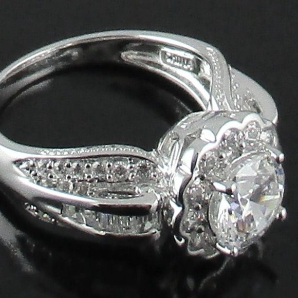 Victoria Wieck Jewelry - Victoria Wieck 3.42ct Absolute "Floral" Frame Ring